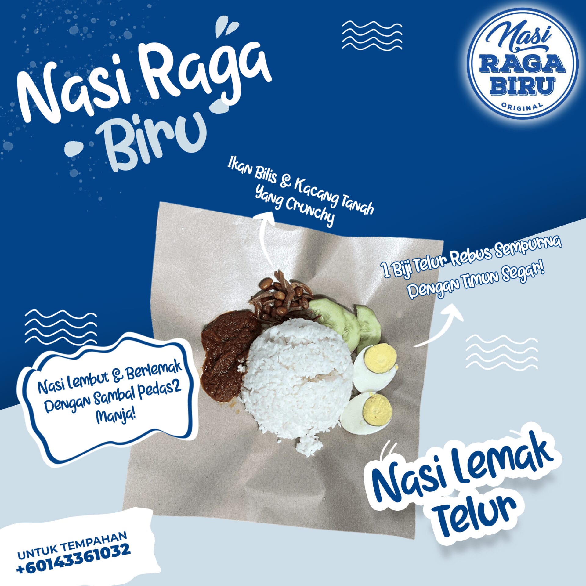 Nasi Lemak Telur